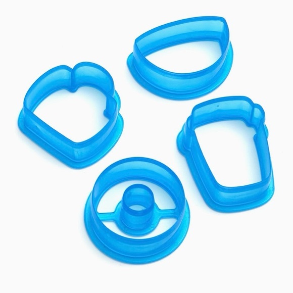 SWEET SUGARBELLE Mini Cookie Cutters Breakfast theme. Set of 4. NWOT - Picture 2 of 6